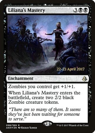 Liliana's Mastery [Amonkhet Promos] MTG Single Magic: The Gathering  | Multizone: Comics And Games