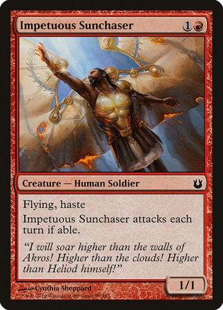 Impetuous Sunchaser [Born of the Gods] MTG Single Magic: The Gathering  | Multizone: Comics And Games