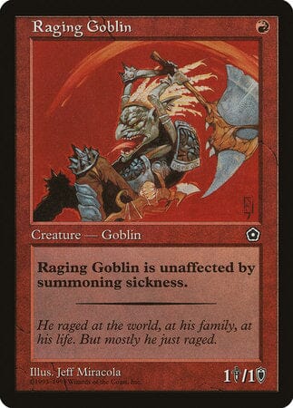 Raging Goblin [Portal Second Age] MTG Single Magic: The Gathering  | Multizone: Comics And Games