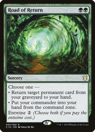 Road of Return [Commander 2019] MTG Single Magic: The Gathering  | Multizone: Comics And Games