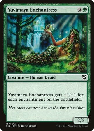 Yavimaya Enchantress [Commander 2018] MTG Single Magic: The Gathering  | Multizone: Comics And Games