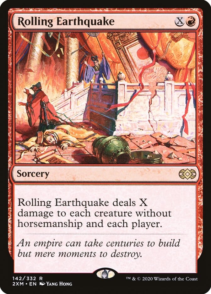 Rolling Earthquake [Double Masters] MTG Single Magic: The Gathering  | Multizone: Comics And Games