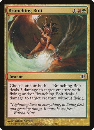 Branching Bolt [Shards of Alara] MTG Single Magic: The Gathering  | Multizone: Comics And Games