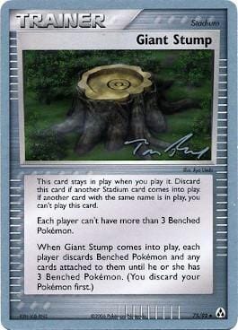 Giant Stump (75/92) (Legendary Ascent - Tom Roos) [World Championships 2007] Pokemon Single Pokémon  | Multizone: Comics And Games