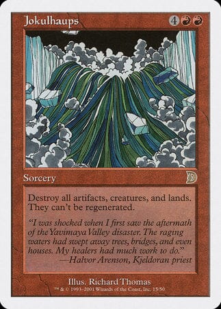 Jokulhaups [Deckmasters] MTG Single Magic: The Gathering  | Multizone: Comics And Games
