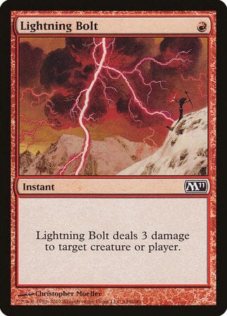 Lightning Bolt [Magic 2011] MTG Single Magic: The Gathering  | Multizone: Comics And Games
