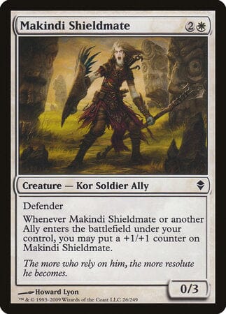 Makindi Shieldmate [Zendikar] MTG Single Magic: The Gathering  | Multizone: Comics And Games