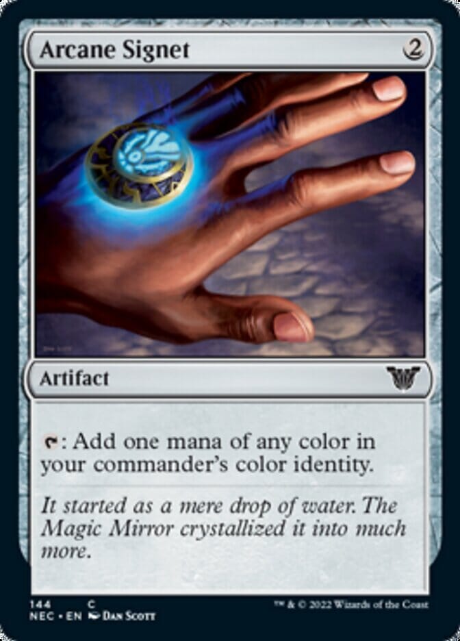 Arcane Signet [Kamigawa: Neon Dynasty Commander] MTG Single Magic: The Gathering  | Multizone: Comics And Games