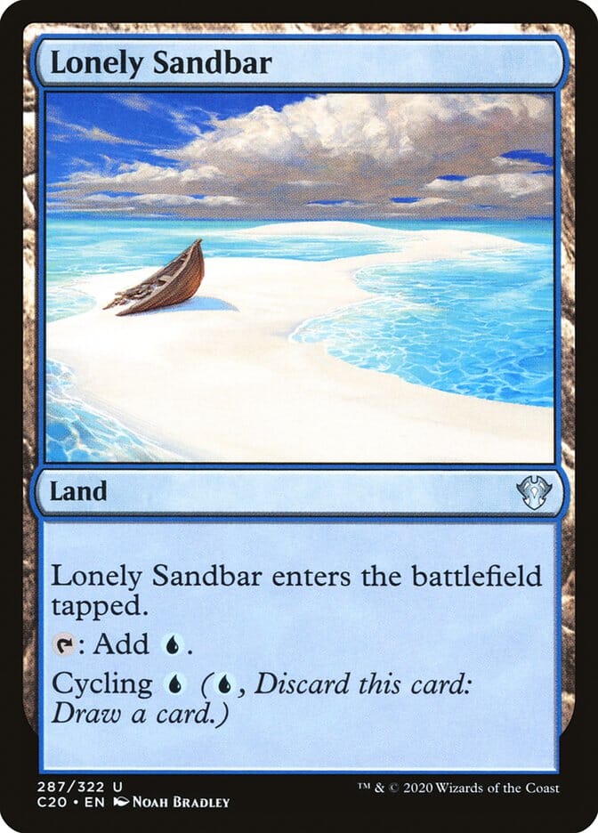 Lonely Sandbar [Commander 2020] MTG Single Magic: The Gathering  | Multizone: Comics And Games