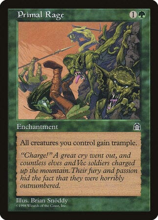Primal Rage [Stronghold] MTG Single Magic: The Gathering  | Multizone: Comics And Games