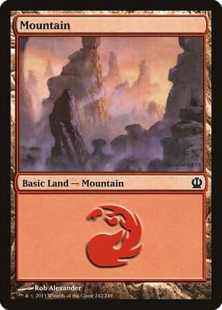 Mountain (242) [Theros] MTG Single Magic: The Gathering  | Multizone: Comics And Games