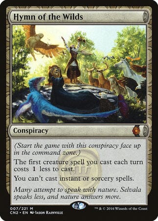 Hymn of the Wilds [Conspiracy: Take the Crown] MTG Single Magic: The Gathering  | Multizone: Comics And Games