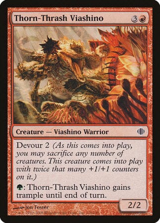 Thorn-Thrash Viashino [Shards of Alara] MTG Single Magic: The Gathering  | Multizone: Comics And Games