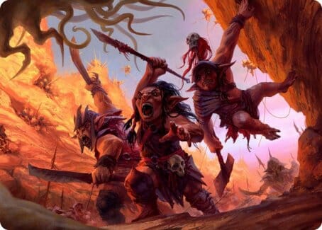 Goblin Art Card [Dungeons & Dragons: Adventures in the Forgotten Realms Art Series] MTG Single Magic: The Gathering  | Multizone: Comics And Games