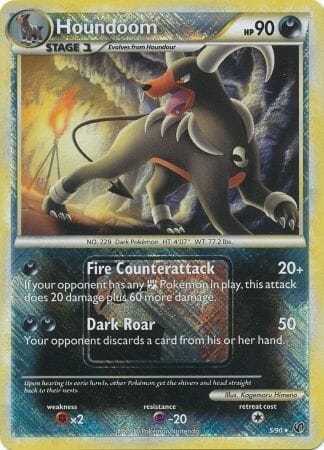 Houndoom (5/90) (League Promo) [HeartGold & SoulSilver: Undaunted] Pokemon Single Pokémon  | Multizone: Comics And Games