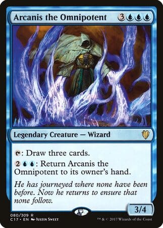 Arcanis the Omnipotent [Commander 2017] MTG Single Magic: The Gathering  | Multizone: Comics And Games