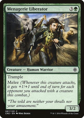 Menagerie Liberator [Conspiracy: Take the Crown] MTG Single Magic: The Gathering  | Multizone: Comics And Games