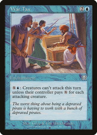 War Tax [Mercadian Masques] MTG Single Magic: The Gathering  | Multizone: Comics And Games
