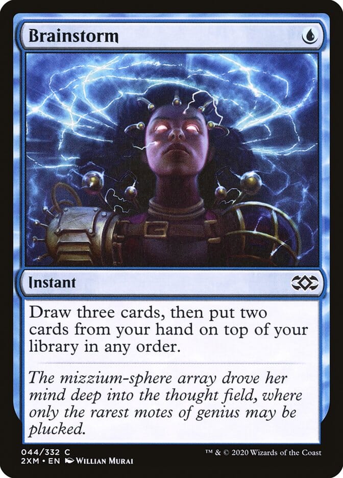 Brainstorm [Double Masters] MTG Single Magic: The Gathering  | Multizone: Comics And Games