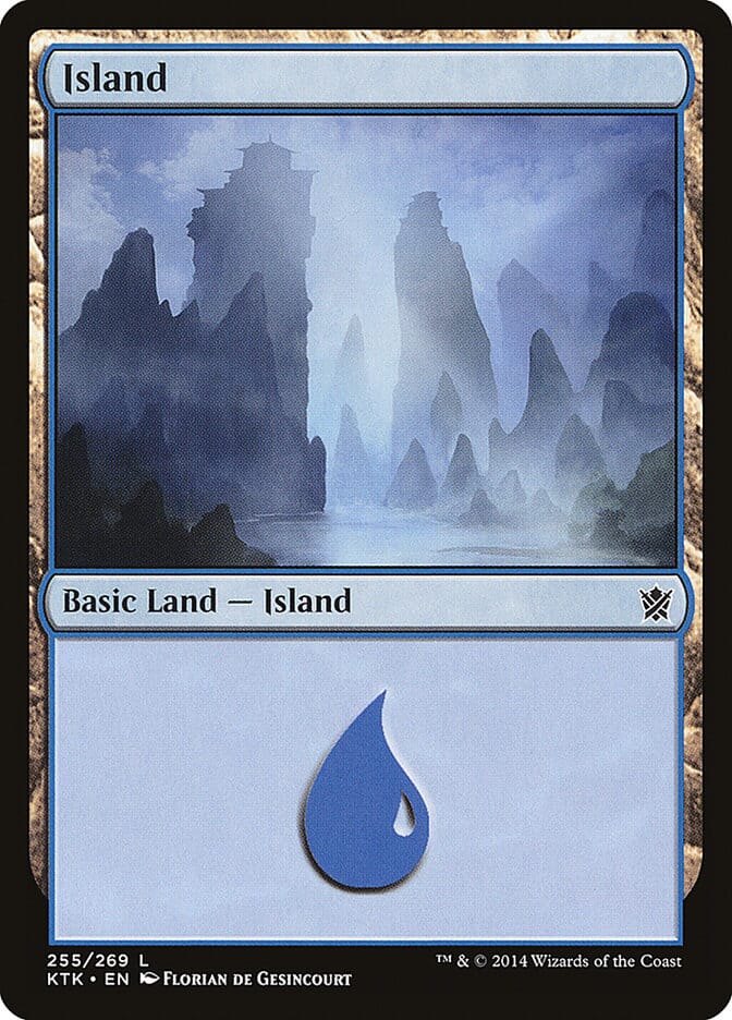 Island (255) [Khans of Tarkir] MTG Single Magic: The Gathering  | Multizone: Comics And Games