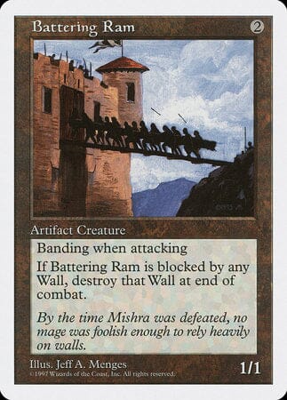 Battering Ram [Fifth Edition] MTG Single Magic: The Gathering  | Multizone: Comics And Games