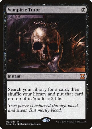 Vampiric Tutor [Eternal Masters] MTG Single Magic: The Gathering  | Multizone: Comics And Games