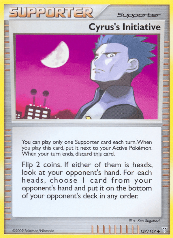Cyrus's Initiative (137/147) [Platinum: Supreme Victors] Pokemon Single Pokémon  | Multizone: Comics And Games