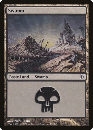 Swamp (239) [Shards of Alara] MTG Single Magic: The Gathering  | Multizone: Comics And Games