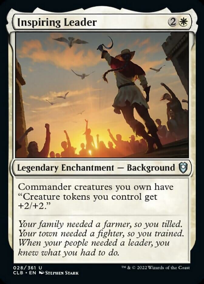 Inspiring Leader [Commander Legends: Battle for Baldur's Gate] MTG Single Magic: The Gathering  | Multizone: Comics And Games