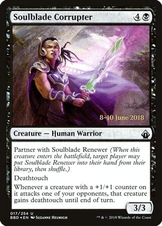 Soulblade Corrupter [Battlebond Promos] MTG Single Magic: The Gathering  | Multizone: Comics And Games