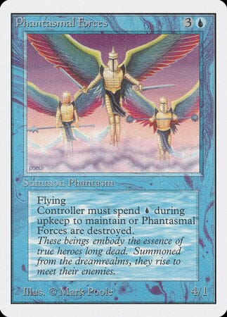 Phantasmal Forces [Unlimited Edition] MTG Single Magic: The Gathering  | Multizone: Comics And Games