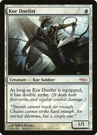 Kor Duelist [Wizards Play Network 2009] MTG Single Magic: The Gathering  | Multizone: Comics And Games