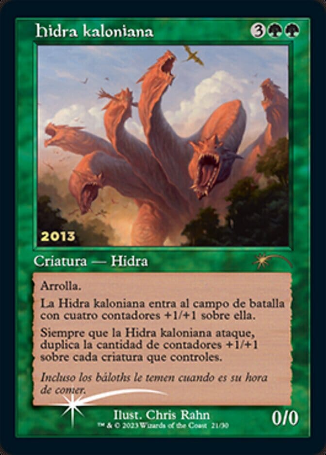 Hidra Kaloniana (Kalonian Hydra) [30th Anniversary Promos] MTG Single Magic: The Gathering  | Multizone: Comics And Games