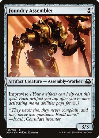 Foundry Assembler [Aether Revolt] MTG Single Magic: The Gathering  | Multizone: Comics And Games