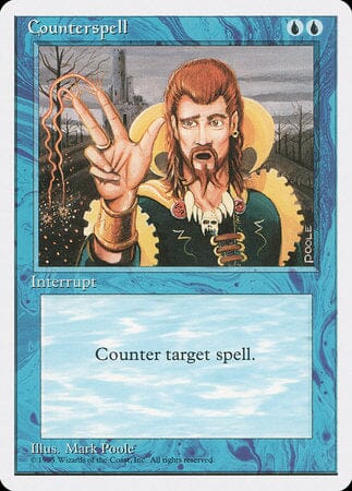 Counterspell [Fourth Edition] MTG Single Magic: The Gathering  | Multizone: Comics And Games