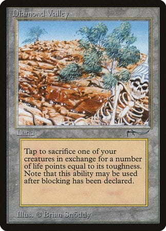 Diamond Valley [Arabian Nights] MTG Single Magic: The Gathering  | Multizone: Comics And Games