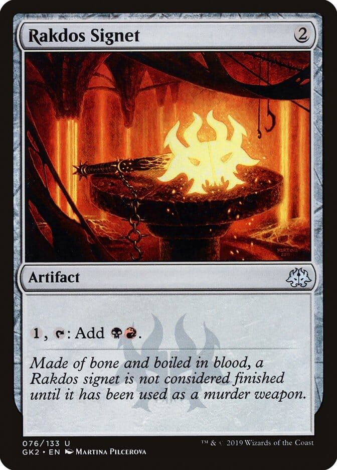 Rakdos Signet [Ravnica Allegiance Guild Kit] MTG Single Magic: The Gathering  | Multizone: Comics And Games