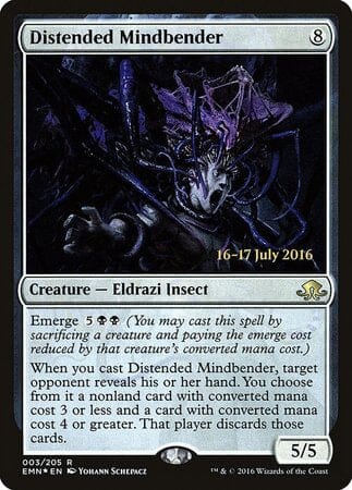 Distended Mindbender [Eldritch Moon Promos] MTG Single Magic: The Gathering  | Multizone: Comics And Games
