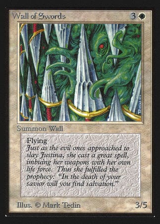 Wall of Swords (IE) [Intl. Collectors’ Edition] MTG Single Magic: The Gathering  | Multizone: Comics And Games