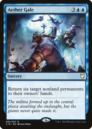 Aether Gale [Commander 2018] MTG Single Magic: The Gathering  | Multizone: Comics And Games