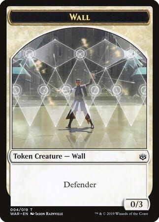 Wall Token [War of the Spark Tokens] MTG Single Magic: The Gathering  | Multizone: Comics And Games