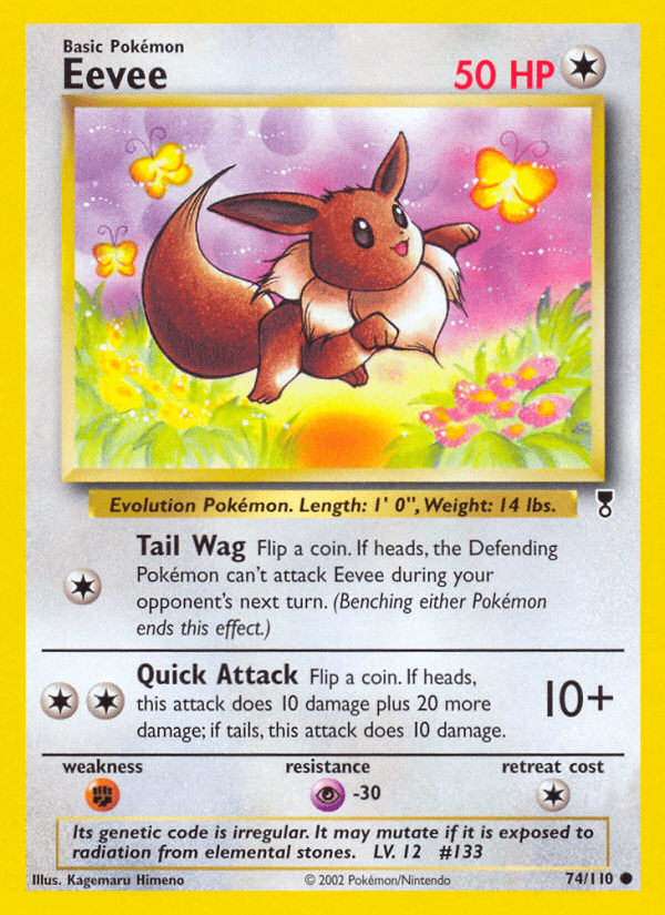 Eevee (74/110) [Legendary Collection] Pokemon Single Pokémon  | Multizone: Comics And Games