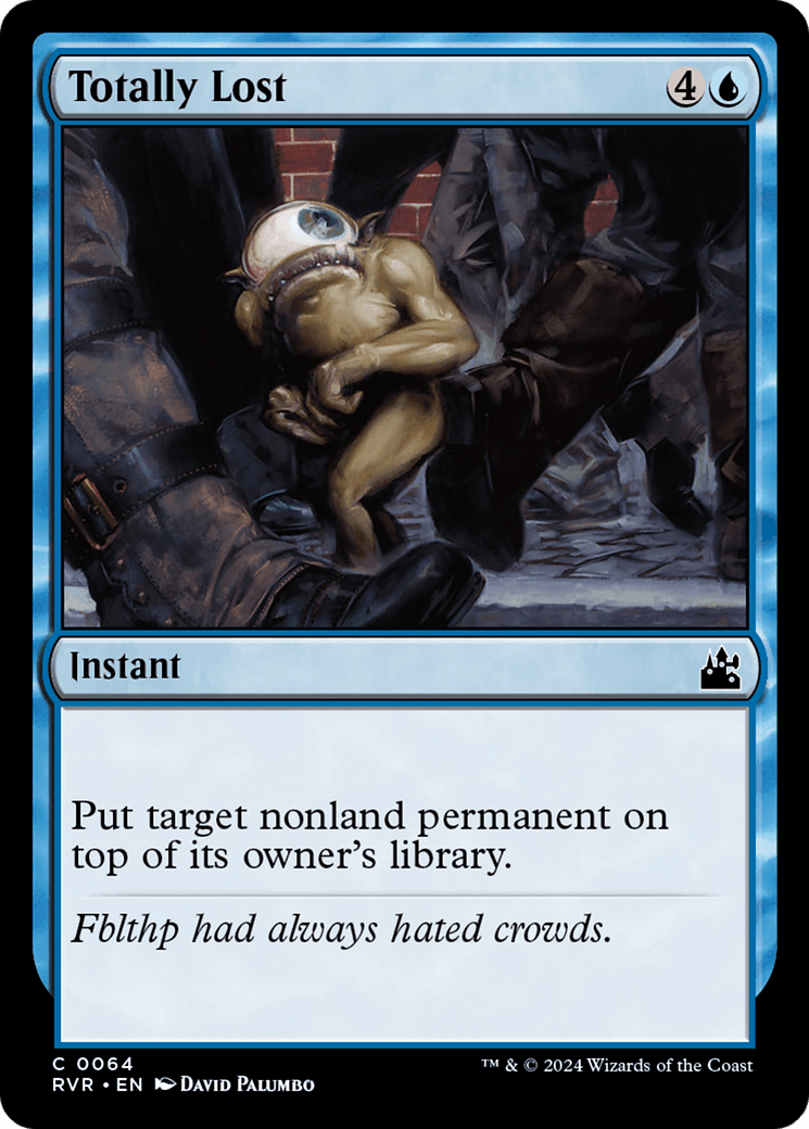 Totally Lost [Ravnica Remastered] MTG Single Magic: The Gathering  | Multizone: Comics And Games
