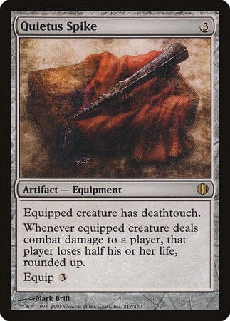 Quietus Spike [Shards of Alara] MTG Single Magic: The Gathering  | Multizone: Comics And Games