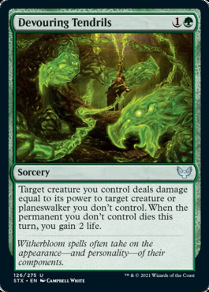 Devouring Tendrils [Strixhaven: School of Mages] MTG Single Magic: The Gathering  | Multizone: Comics And Games