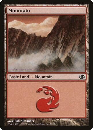 Mountain (59) [Duel Decks: Jace vs. Chandra] MTG Single Magic: The Gathering  | Multizone: Comics And Games
