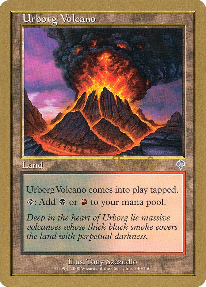 Urborg Volcano (Tom van de Logt) [World Championship Decks 2001] MTG Single Magic: The Gathering  | Multizone: Comics And Games