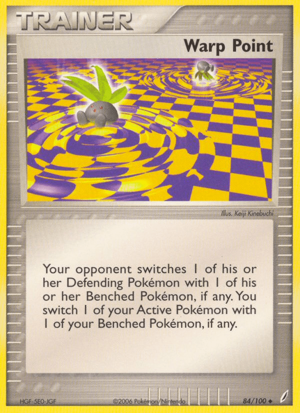 Warp Point (84/100) [EX: Crystal Guardians] Pokemon Single Pokémon  | Multizone: Comics And Games
