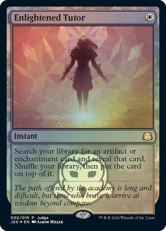 Enlightened Tutor [Judge Gift Cards 2020] MTG Single Magic: The Gathering  | Multizone: Comics And Games