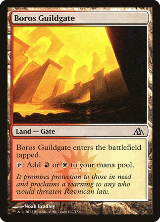 Boros Guildgate [Dragon's Maze] MTG Single Magic: The Gathering  | Multizone: Comics And Games